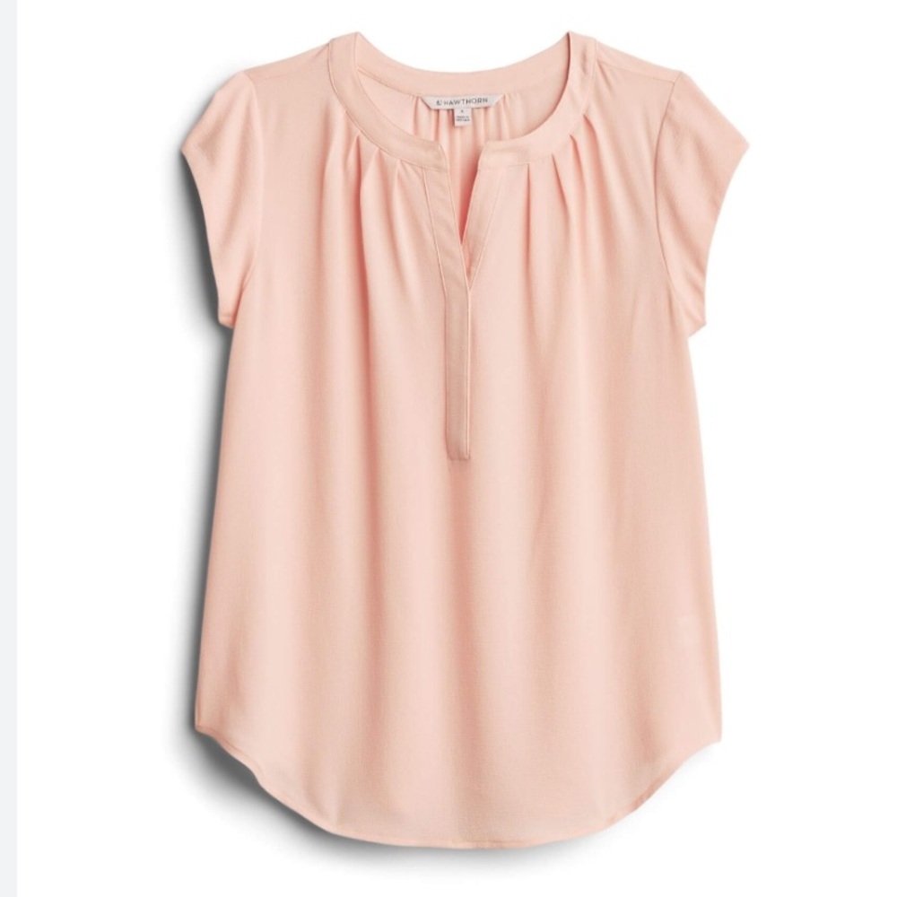 Stitch fix blush pink blouse